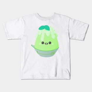 Cute little Green Kakigõri Kids T-Shirt